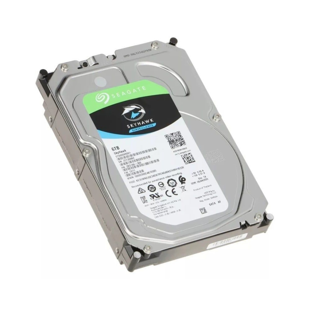 Hard Disk 6 Tera Seagate SkyHawk Surveillance Edition, HDD 6TB ST6000VX009